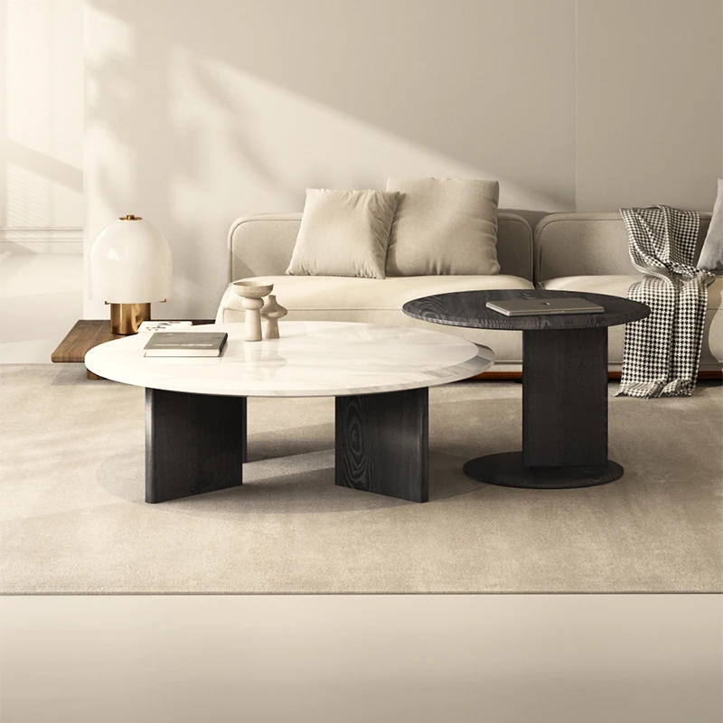 Pure natural luxury stone coffee table high sense modern simple light luxury living room marble round coffee table
Pure natural luxury stone coffee table high sense modern simple light luxury living room marble round coffee table