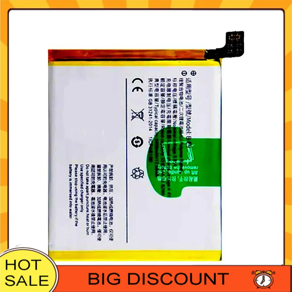 Reliable Power Supply B-E9 High Compatibility For Vivo V1809 V1809A V1809T 3400Mah Mobile Phone Battery
Reliable Power Supply B-E9 High Compatibility For Vivo V1809 V1809A V1809T 3400Mah Mobile Phone Battery