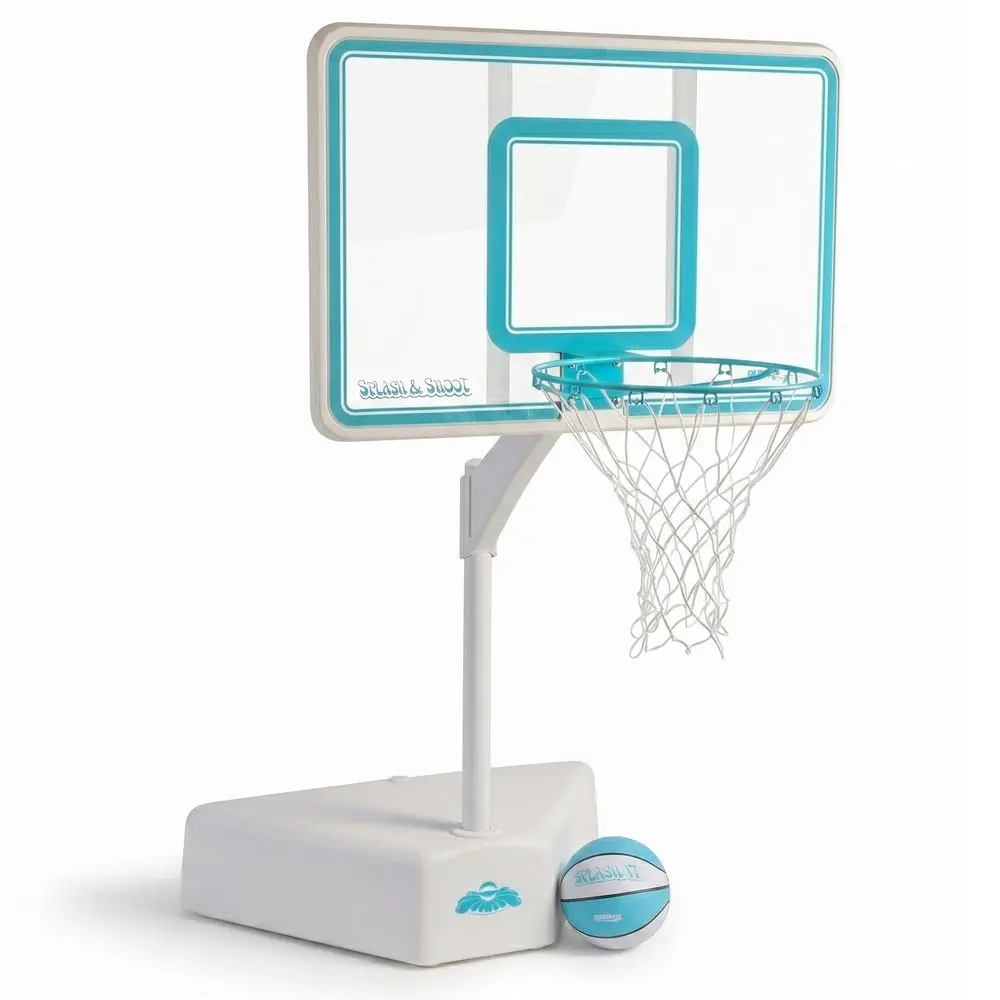 Splash amp Shoot Pool Basketball Hoop, Adjustable Height Backboard 200lbs WaterFilled Base, Stainless Steel Rim amp Waterproof
Splash amp Shoot Pool Basketball Hoop, Adjustable Height Backboard 200lbs WaterFilled Base, Stainless Steel Rim amp Waterproof