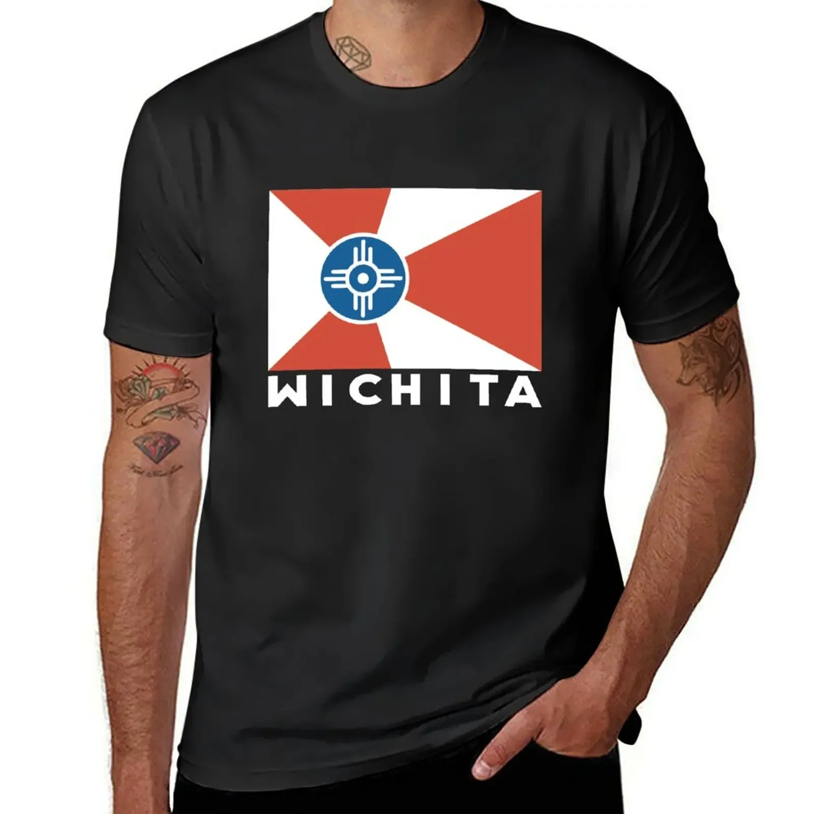 Wichita / ICT Flag T-Shirt aesthetic clothes sweat blue archive oversized t shirts for men
Wichita / ICT Flag T-Shirt aesthetic clothes sweat blue archive oversized t shirts for men
