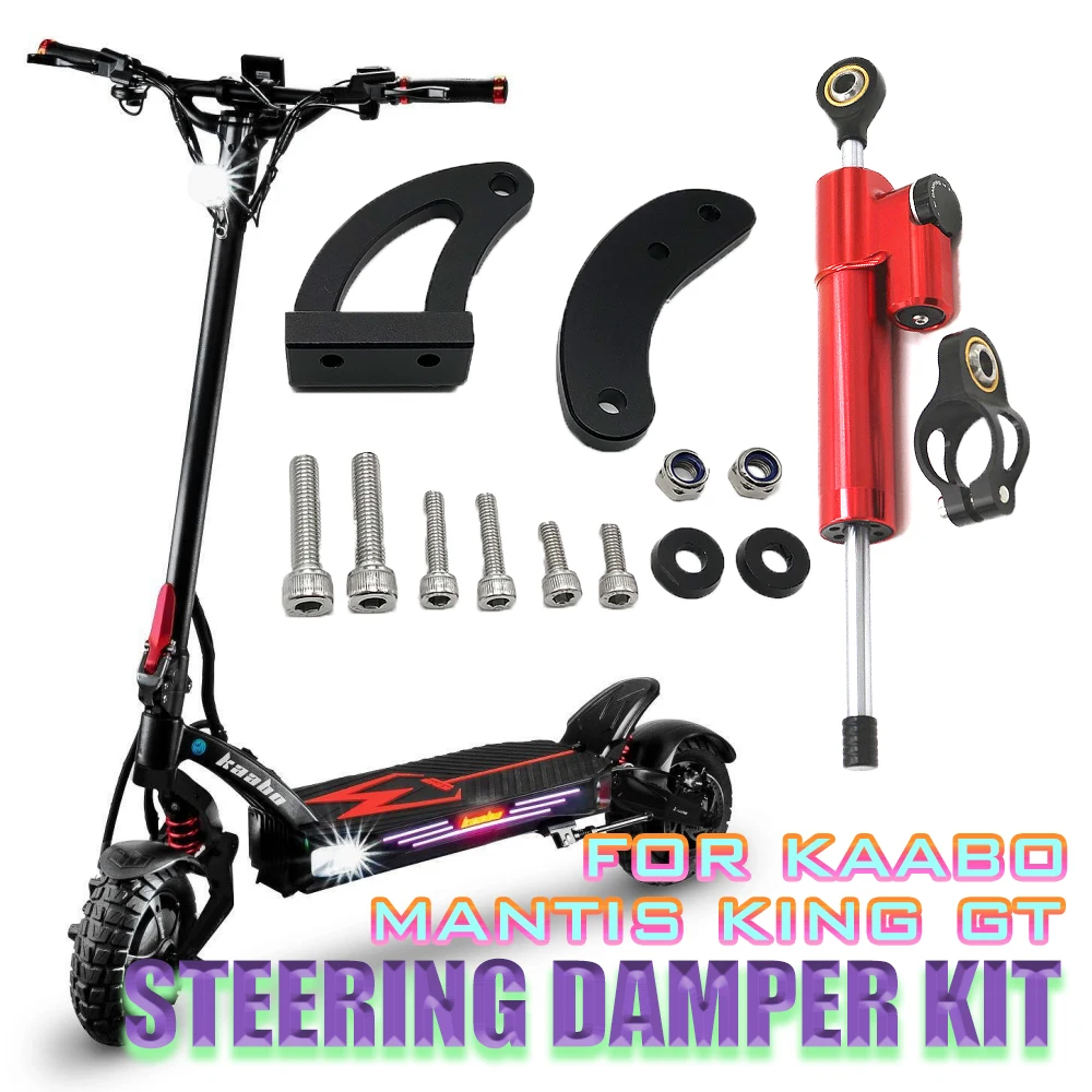 Steering Damper Bracket Mounting Support Kit Set For Kaabo Mantis King GT Electric Scooter Shock Absorber Accessories Spare Part
Steering Damper Bracket Mounting Support Kit Set For Kaabo Mantis King GT Electric Scooter Shock Absorber Accessories Spare Part
