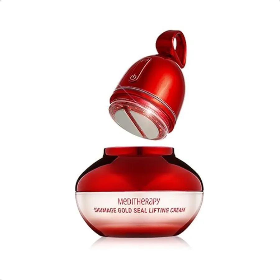 Shumage Gold Seal Lifting Cream+Device Moisturizer Face Lift Cream Hydrating Tightening for Sagging Skin Korean Face Moisturize
Shumage Gold Seal Lifting Cream+Device Moisturizer Face Lift Cream Hydrating Tightening for Sagging Skin Korean Face Moisturize