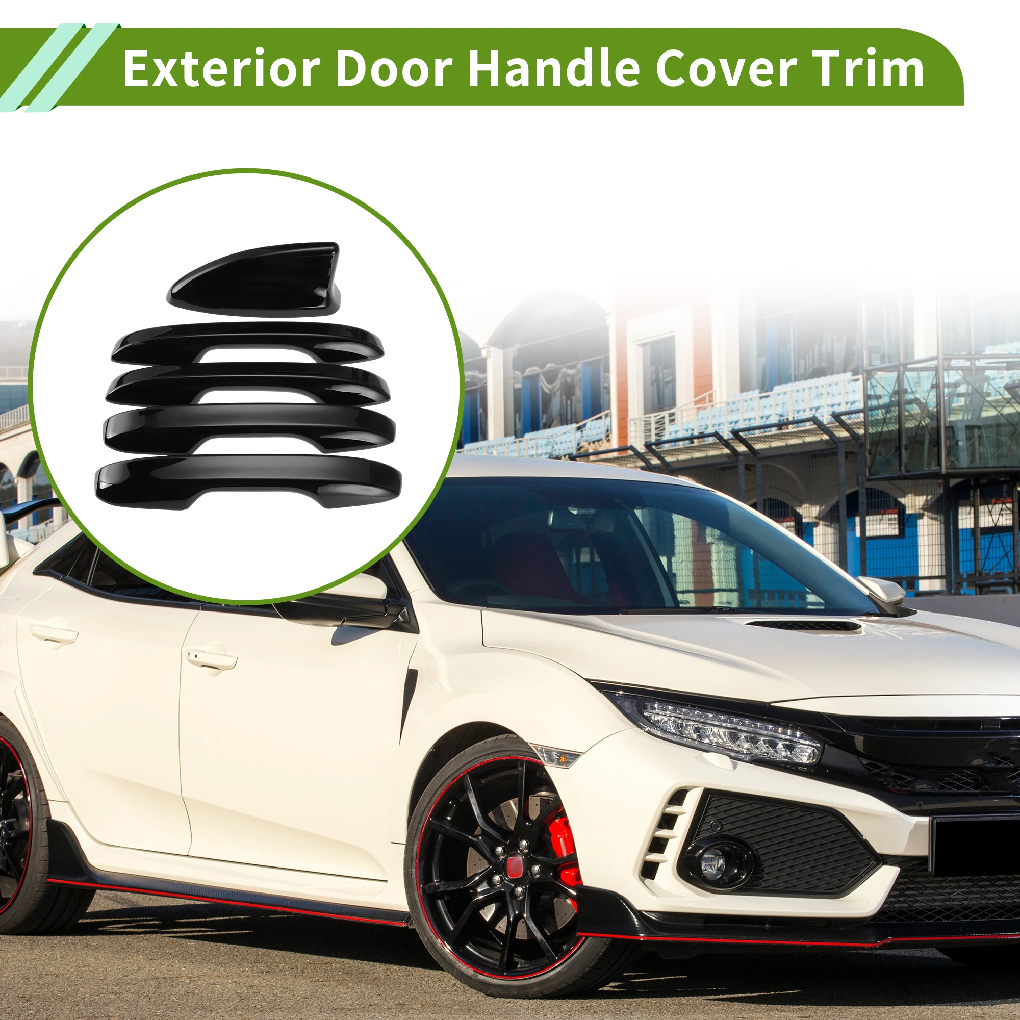 UXCELL Exterior Door Handle Cover Trim Front Rear Door Handle Cover for Honda 11th Civic 2022-2026
UXCELL Exterior Door Handle Cover Trim Front Rear Door Handle Cover for Honda 11th Civic 2022-2026