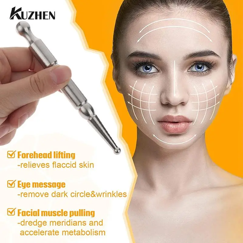 Stainless Steel Manual Acupuncture Pen Trigger Point Massager Deep Tissue Massage Tool For Body Meridian Pain Relief Health Care
Stainless Steel Manual Acupuncture Pen Trigger Point Massager Deep Tissue Massage Tool For Body Meridian Pain Relief Health Care
