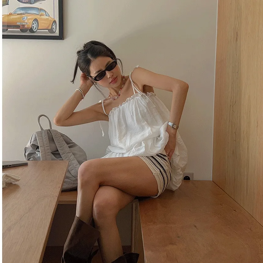Versatile Cute Puffy Sleeve Dress Strapless Korean Style Spring Autumn Winter Casual Wear School Street Style Outdoor Travel
Versatile Cute Puffy Sleeve Dress Strapless Korean Style Spring Autumn Winter Casual Wear School Street Style Outdoor Travel