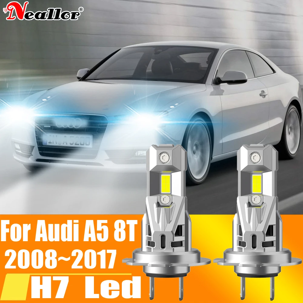 2 шт., Автомобильные светодиодные лампы H7 Canbus H18 6000K 12 В 55 Вт для Audi A5 8T 2008 ~ 2017
2 шт., Автомобильные светодиодные лампы H7 Canbus H18 6000K 12 В 55 Вт для Audi A5 8T 2008 ~ 2017