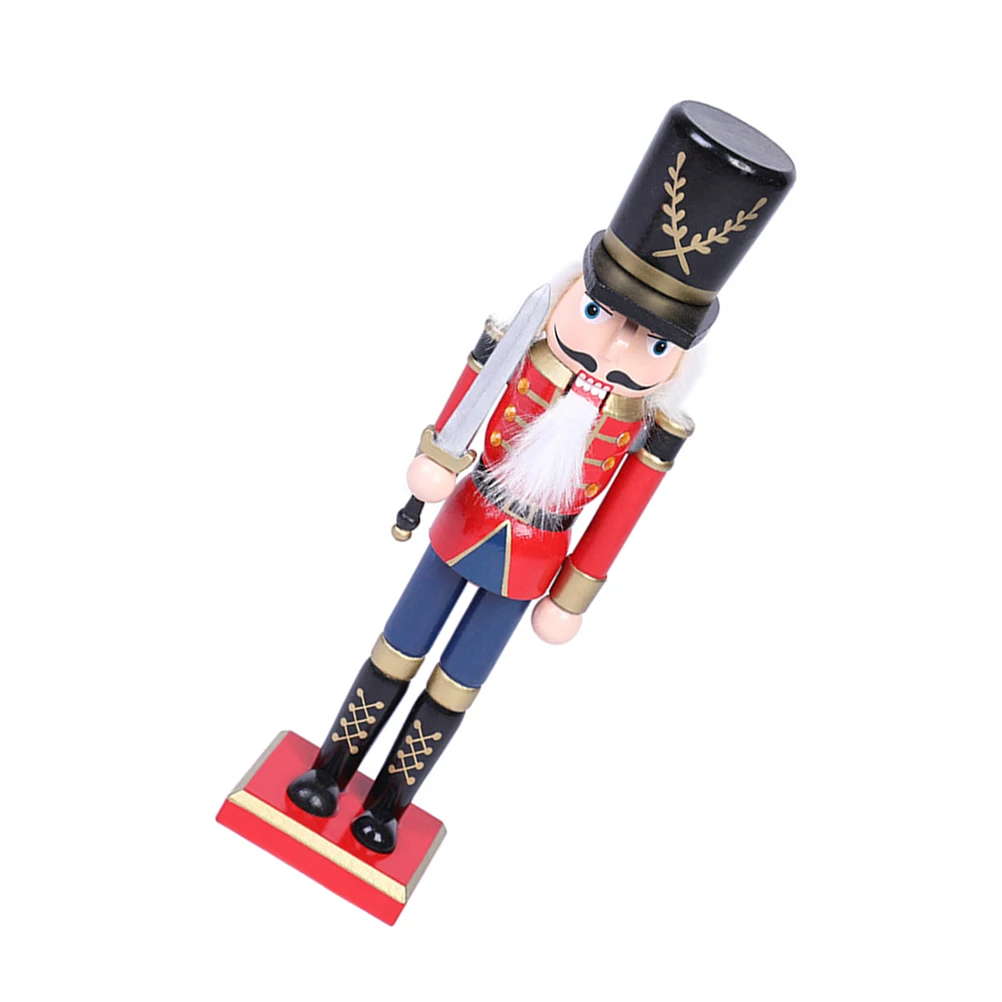 Nutcracker Soldier Decor Xmas Puppet Walnut Adorn Craft naments Christmas Gifts H made Wooden Toy Figurine
Nutcracker Soldier Decor Xmas Puppet Walnut Adorn Craft naments Christmas Gifts H made Wooden Toy Figurine