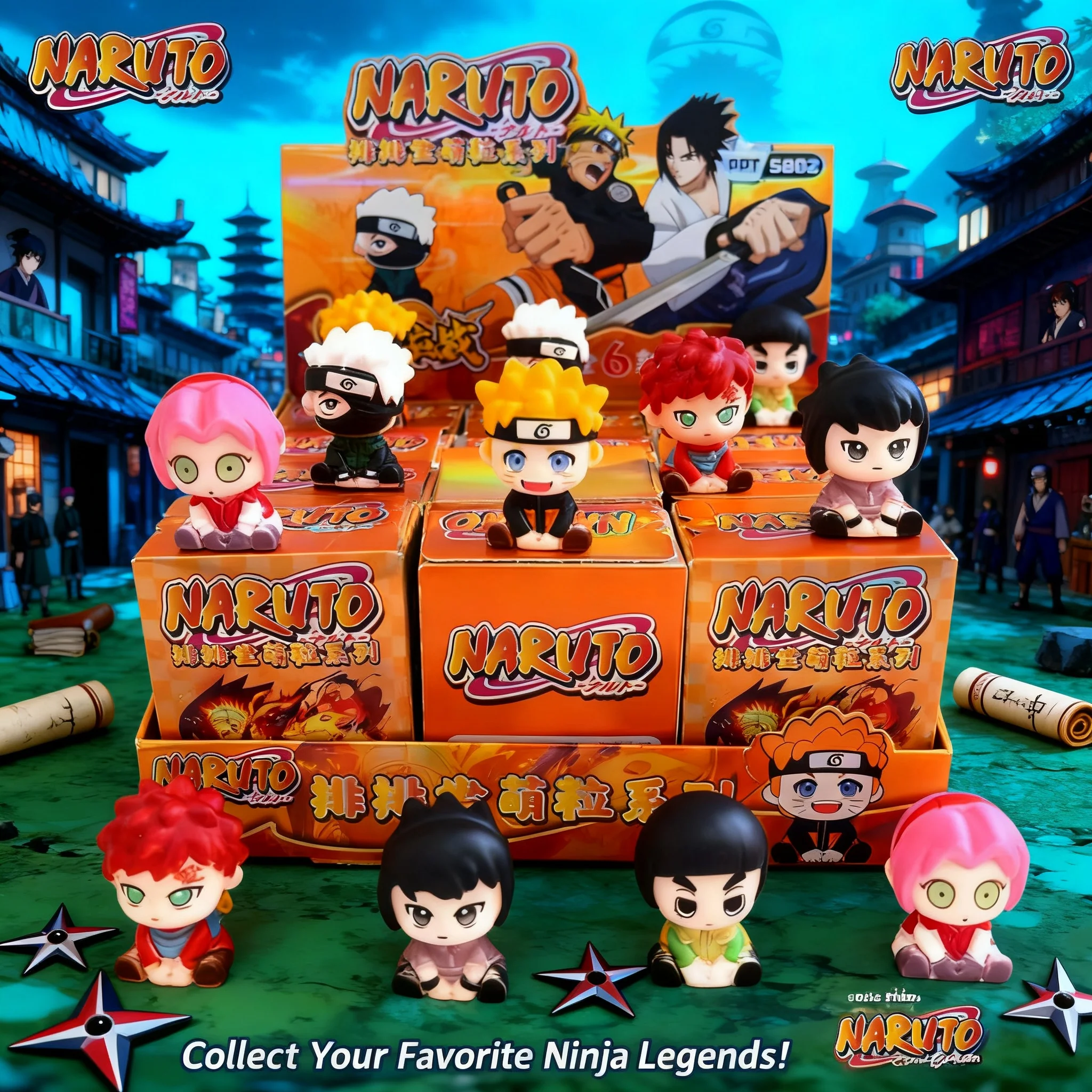 Naruto Sitting Blind Box Creative Anime Figure Mini Statue Decoration Collectible Toy Cute Doll Ornament
Naruto Sitting Blind Box Creative Anime Figure Mini Statue Decoration Collectible Toy Cute Doll Ornament