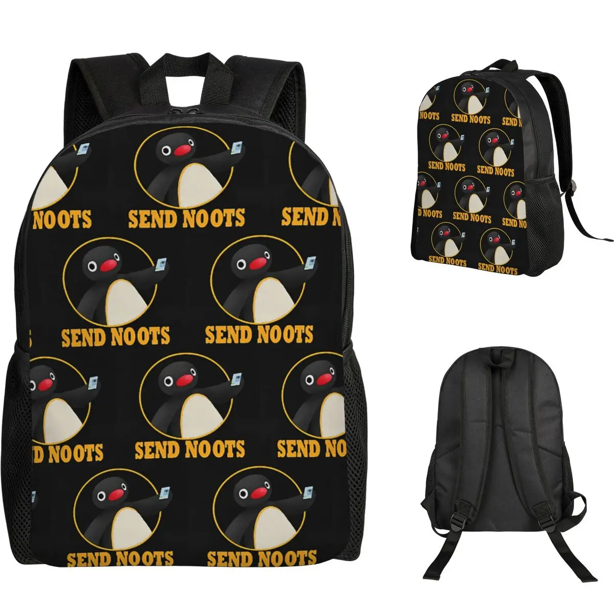 Pingu Pinga Penguin TV Student Backpack School Bag Hiking Travel Daypack for Men Women Fashion Bookbag Shoulder Bags
Pingu Pinga Penguin TV Student Backpack School Bag Hiking Travel Daypack for Men Women Fashion Bookbag Shoulder Bags