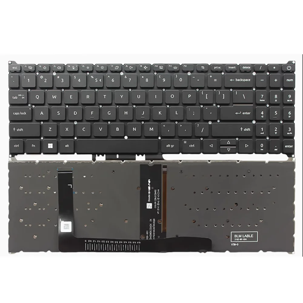US for ACER NITRO V15 ANV15-51-54KC ANV15-41 A515-58-48 A715-78 N22Q25 N23C3 N23Q22 Laptop Keyboard
US for ACER NITRO V15 ANV15-51-54KC ANV15-41 A515-58-48 A715-78 N22Q25 N23C3 N23Q22 Laptop Keyboard