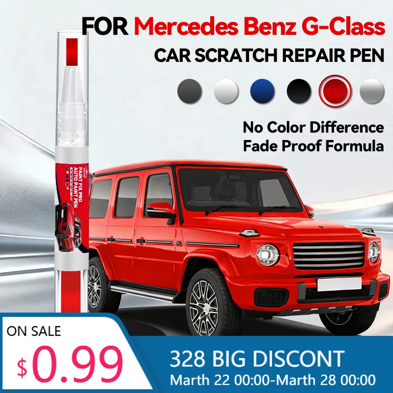 Горячая новинка: Набор для ремонта царапин и кузова автомобиля Mercedes-Benz G-класса (1996-2026) – Инструменты для покраски и восстановления автомобильной краски
Горячая новинка: Набор для ремонта царапин и кузова автомобиля Mercedes-Benz G-класса (1996-2026) – Инструменты для покраски и восстановления автомобильной краски