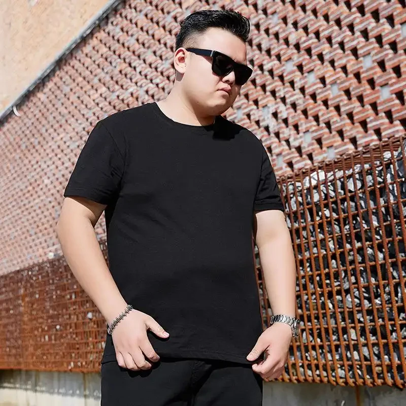 Men's Plus Size T-Shirt, Solid Color, M-8XL, 5 Colors Available, Round Neck Short Sleeve, Breathable Casual Shirt for Big-Bodie
Men's Plus Size T-Shirt, Solid Color, M-8XL, 5 Colors Available, Round Neck Short Sleeve, Breathable Casual Shirt for Big-Bodie