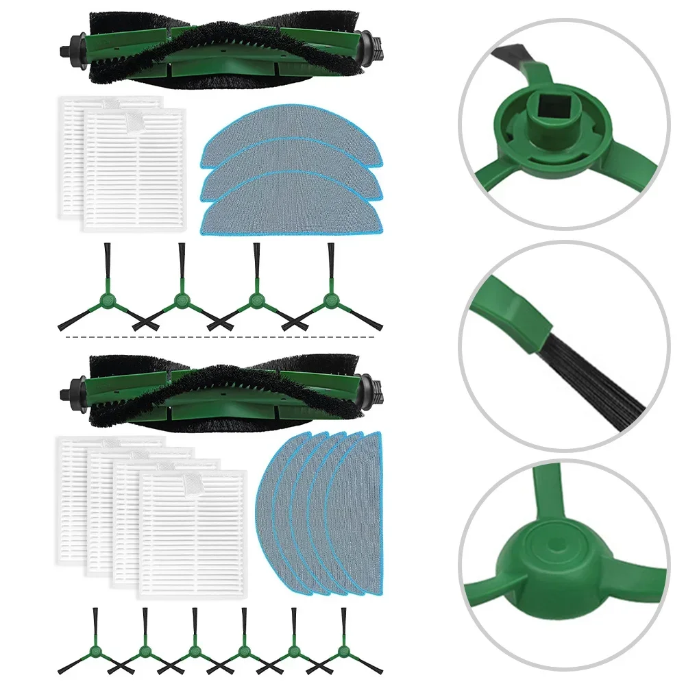 Main Side Brush Filter Mop Cloth For Roomba For Combo For Essential Robot Vacuum Parts Accessories Household Supplies
Main Side Brush Filter Mop Cloth For Roomba For Combo For Essential Robot Vacuum Parts Accessories Household Supplies