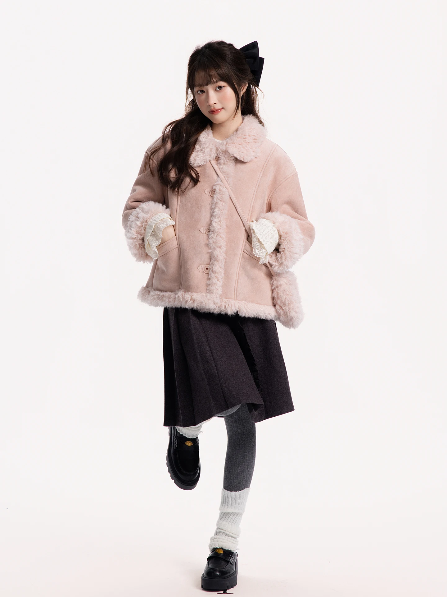 Зимнее пальто Sweet Fi Dr Pink из овечьей шерсти для женщин, приталенное, утепленное, с длинными рукавами, на пуговицах, для повседневной носки
Зимнее пальто Sweet Fi Dr Pink из овечьей шерсти для женщин, приталенное, утепленное, с длинными рукавами, на пуговицах, для повседневной носки