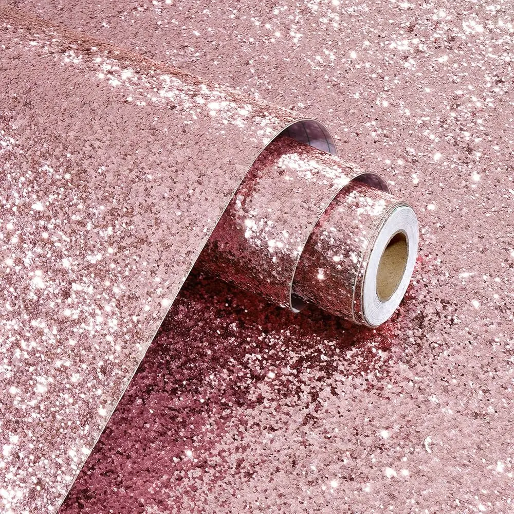 Cerise Pink Glitter Contact Paper For Walls Removable Dreamy Rose Glitter Wallpaper For Girls' Bedroom Bathroom Living Room
Cerise Pink Glitter Contact Paper For Walls Removable Dreamy Rose Glitter Wallpaper For Girls' Bedroom Bathroom Living Room