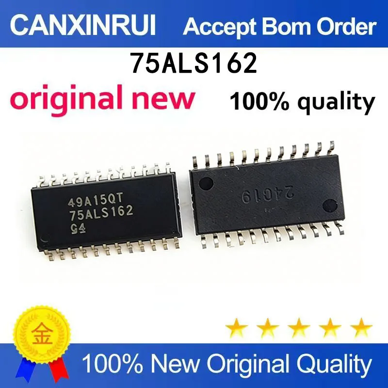 (5-100pieces)Brand new original SN75ALS162DW 75ALS162 SOP-24 integrated circuit spot chip IC
(5-100pieces)Brand new original SN75ALS162DW 75ALS162 SOP-24 integrated circuit spot chip IC