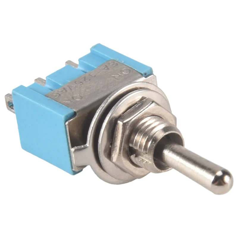 A02M-40Pcs SPDT Мини-тумблер 3-контактный 2-позиционный миниатюрный тумблер включения/включения 6A 125 В переменного тока тумблер MTS-102 
A02M-40Pcs SPDT Мини-тумблер 3-контактный 2-позиционный миниатюрный тумблер включения/включения 6A 125 В переменного тока тумблер MTS-102