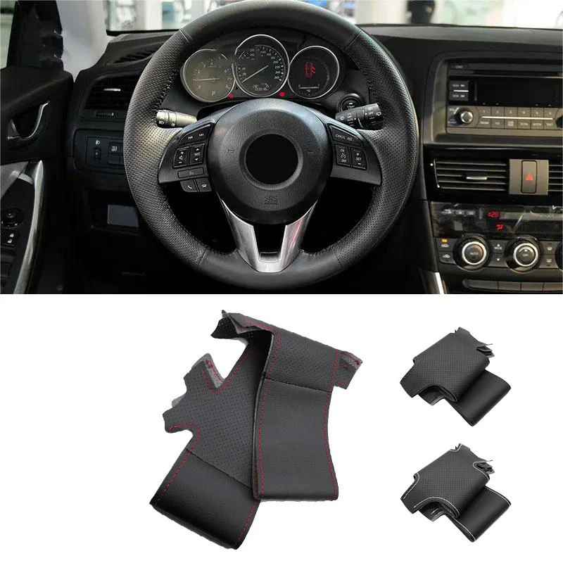For Mazda CX-5 CX5 6 Atenza New Mazda 3 CX-3 CX3 Scion iA 2016 Car Steering Wheel Cover Hand Stitched Perforated Leather
For Mazda CX-5 CX5 6 Atenza New Mazda 3 CX-3 CX3 Scion iA 2016 Car Steering Wheel Cover Hand Stitched Perforated Leather