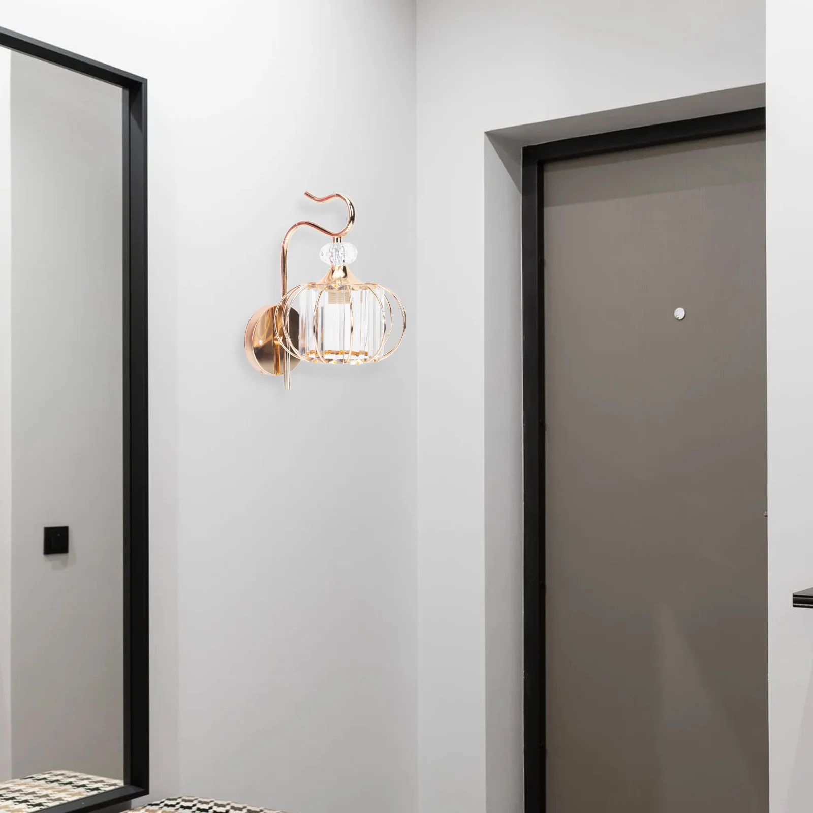 Nordic Wall Lamp Glass Metal Bedroom Bedside Light Living Room Corridor Lighting Home nament Wall Mounted Lamp Decorative
Nordic Wall Lamp Glass Metal Bedroom Bedside Light Living Room Corridor Lighting Home nament Wall Mounted Lamp Decorative