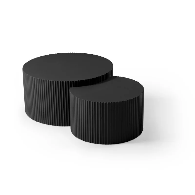 Round and Half Moon Nesting Table Set of 2, No Assembly Required, SKU: W87677001
Round and Half Moon Nesting Table Set of 2, No Assembly Required, SKU: W87677001