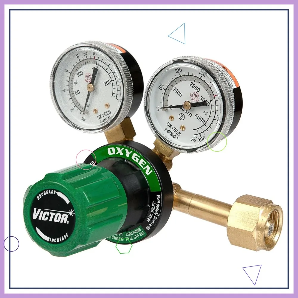 Medium Duty Single Stage Oxygen Regulator, 150 psig Delivery Range, CGA 540 Inlet Connection for Industrial Use
Medium Duty Single Stage Oxygen Regulator, 150 psig Delivery Range, CGA 540 Inlet Connection for Industrial Use