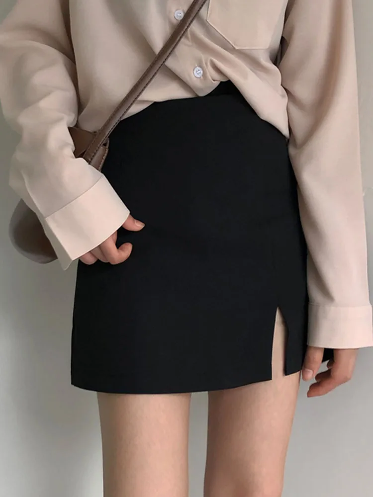 Side Slit Mini Skirt Women Bottoms Streetwear Casual Basic Ladies Pencil Skirts skirts womens 2021 medieval skirt white skirt
Side Slit Mini Skirt Women Bottoms Streetwear Casual Basic Ladies Pencil Skirts skirts womens 2021 medieval skirt white skirt