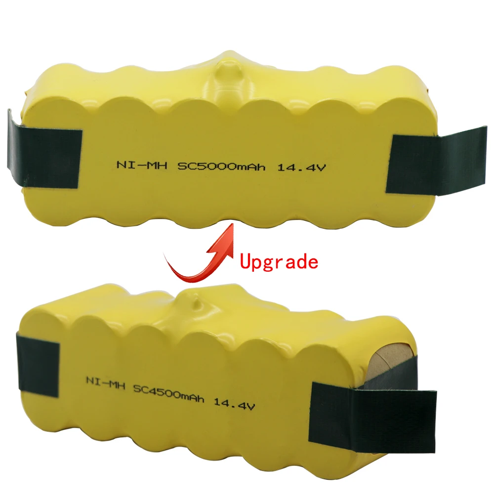 5000/4500mAh 14.4V Battery For iRobot Roomba Vacuum Cleaner 500 510 530 570 580 600 630 650 700 780 790 Rechargeable Battery
5000/4500mAh 14.4V Battery For iRobot Roomba Vacuum Cleaner 500 510 530 570 580 600 630 650 700 780 790 Rechargeable Battery