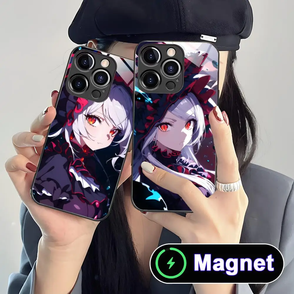Чехол для телефона Overlord Shalltear для iPhone 17 16 15 14 13 12 11 Air Pro Max Plus Mini, стеклянный чехол MagSafe
Чехол для телефона Overlord Shalltear для iPhone 17 16 15 14 13 12 11 Air Pro Max Plus Mini, стеклянный чехол MagSafe