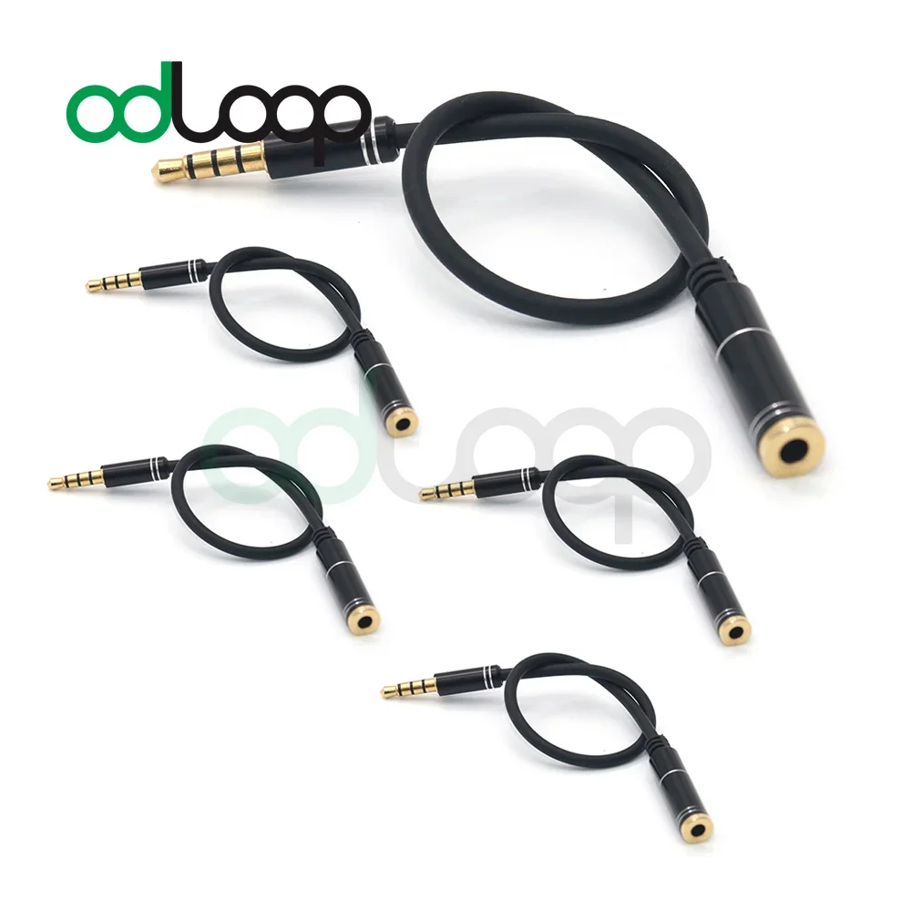 ODLOOP 3.5mm 5-Pack Male To Female Stereo Audio Extension Adapter Cable - 6 Feet
ODLOOP 3.5mm 5-Pack Male To Female Stereo Audio Extension Adapter Cable - 6 Feet