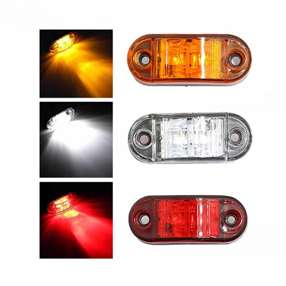 For Trailer Truck Caravan Side Clearance Marker Lamp Warning Lights LED Side Marker Lamp Red Yellow White 12V- 24V
For Trailer Truck Caravan Side Clearance Marker Lamp Warning Lights LED Side Marker Lamp Red Yellow White 12V- 24V