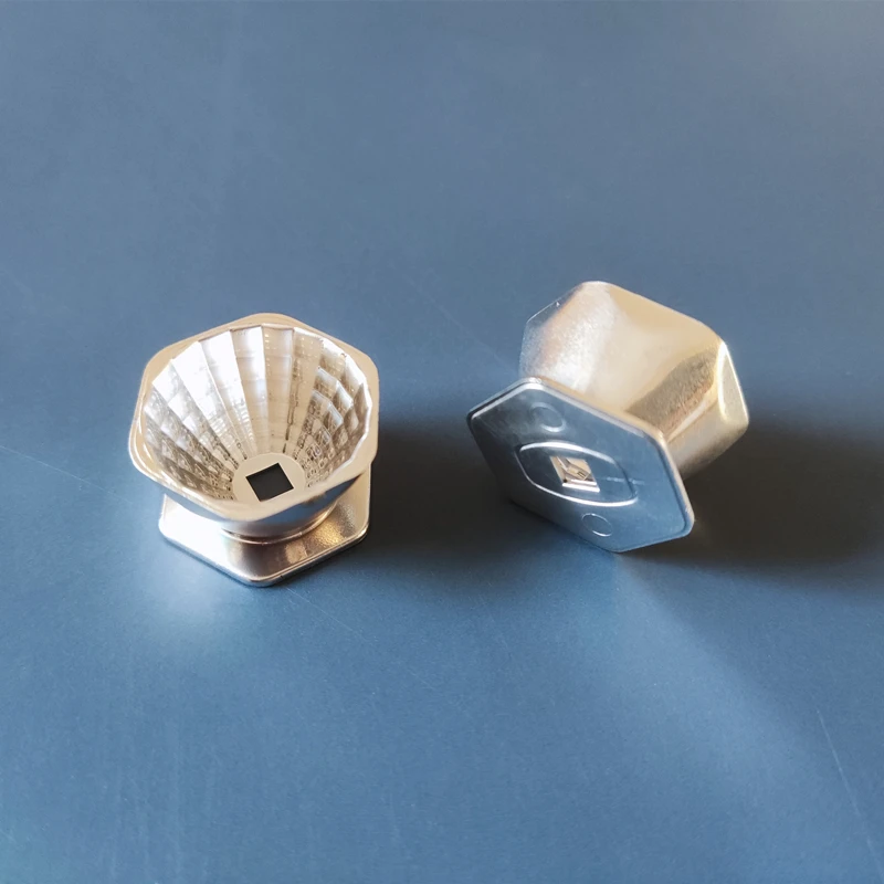 #HJDX-22.89 High quality Led Reflective Cup, Size 22.89X12.7mm, 38 degree Clean Surface, Aluminum Coating, PC Materials
#HJDX-22.89 High quality Led Reflective Cup, Size 22.89X12.7mm, 38 degree Clean Surface, Aluminum Coating, PC Materials