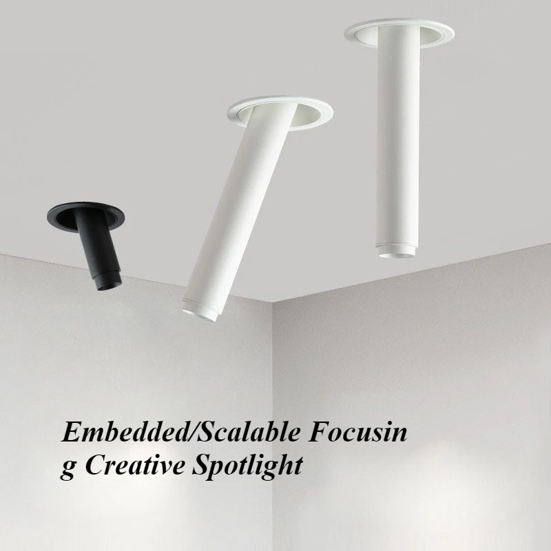 360 ° Arbitrary Rotation Long Pole Spotlight Creative and Personalized LED Embedded Spotlight Hotel Restaurant Decoration Light 
360 ° Arbitrary Rotation Long Pole Spotlight Creative and Personalized LED Embedded Spotlight Hotel Restaurant Decoration Light