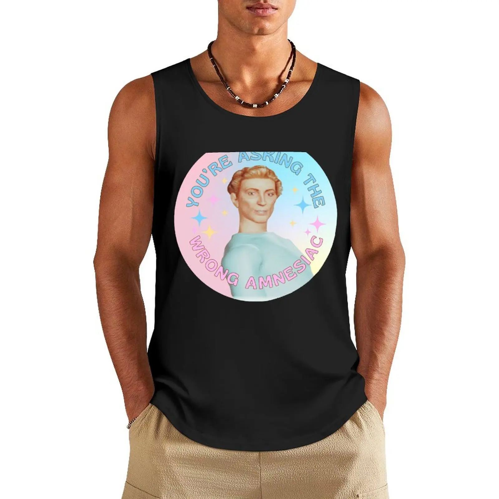 Henrik Van Der Hune, You're Asking the Wrong Amnesiac - Nancy Drew: Secret of the Scarlet Hand Tank Top
Henrik Van Der Hune, You're Asking the Wrong Amnesiac - Nancy Drew: Secret of the Scarlet Hand Tank Top