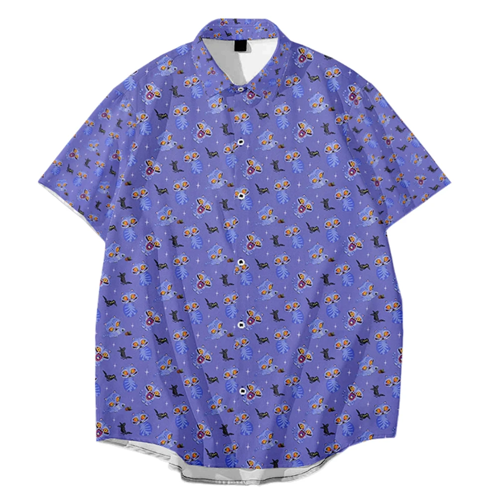 KPop Demon Hunters Derpy Tiger Printing Shirt Short Sleeve Loose Casual Shirts Men Women Unisex Streetwear Button Up 3D Print
KPop Demon Hunters Derpy Tiger Printing Shirt Short Sleeve Loose Casual Shirts Men Women Unisex Streetwear Button Up 3D Print