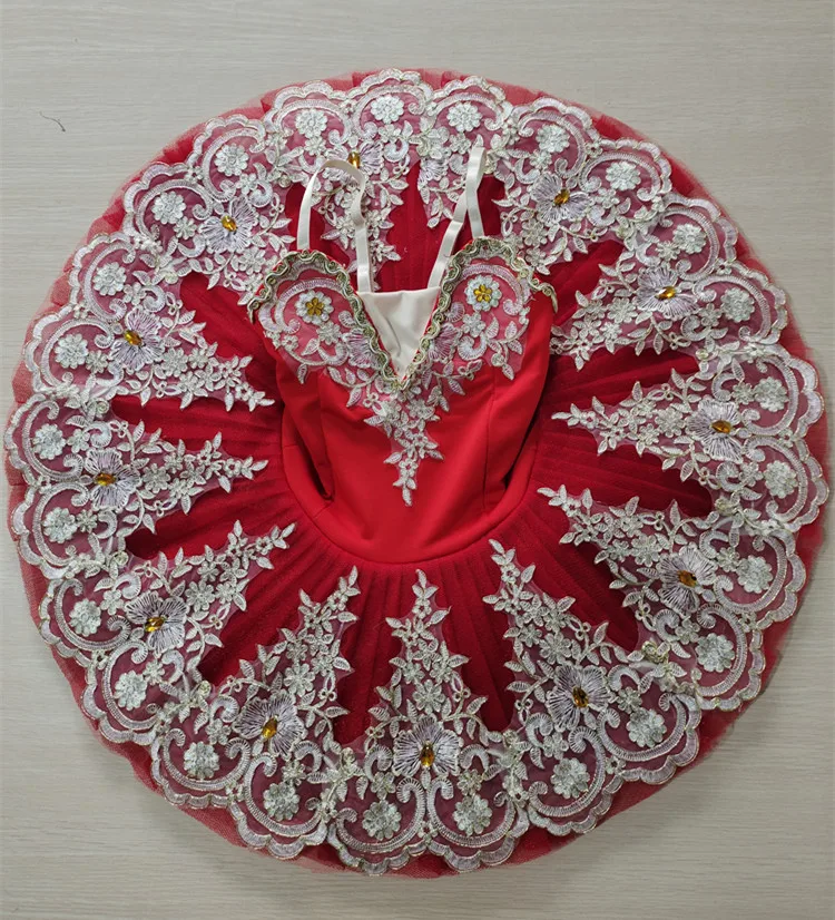 Children Ballet Dress Girls Red Sleeping Beauty Performance Dancing Costummes Adult Women Professional Tutu Ballet Wear
Children Ballet Dress Girls Red Sleeping Beauty Performance Dancing Costummes Adult Women Professional Tutu Ballet Wear