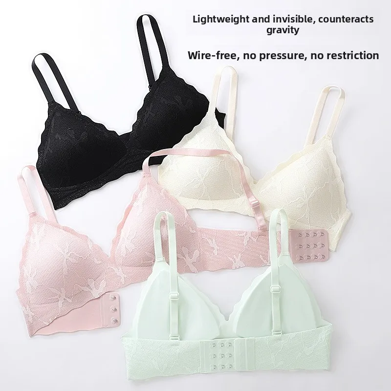 Breathable Steel Ring Bralette Jelly Backless Underwear Gathered Push up Beautiful Back Ladies' Underwear U-Style Bra
Breathable Steel Ring Bralette Jelly Backless Underwear Gathered Push up Beautiful Back Ladies' Underwear U-Style Bra