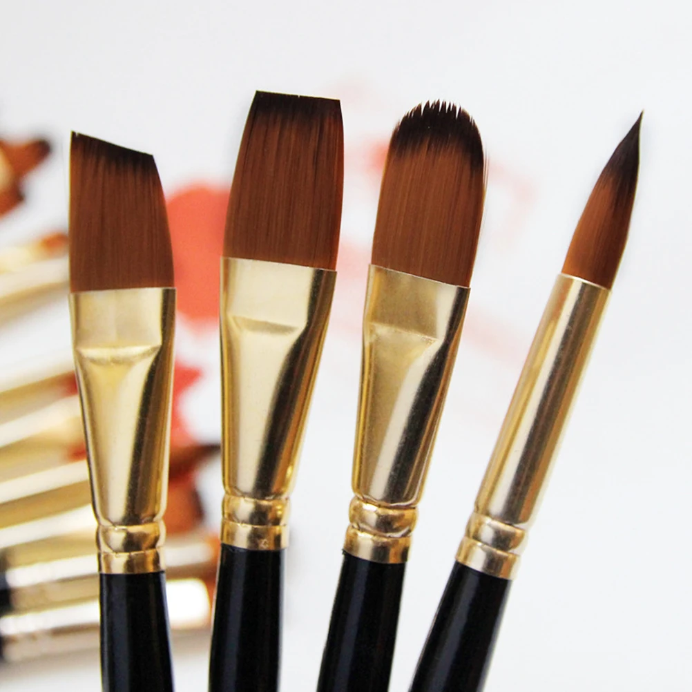 20pcs Paint Brush Set Nylon Hair Wood Handle For Watercolor Easy Clean Durable Art Tools Painting Set Kids Adults
20pcs Paint Brush Set Nylon Hair Wood Handle For Watercolor Easy Clean Durable Art Tools Painting Set Kids Adults