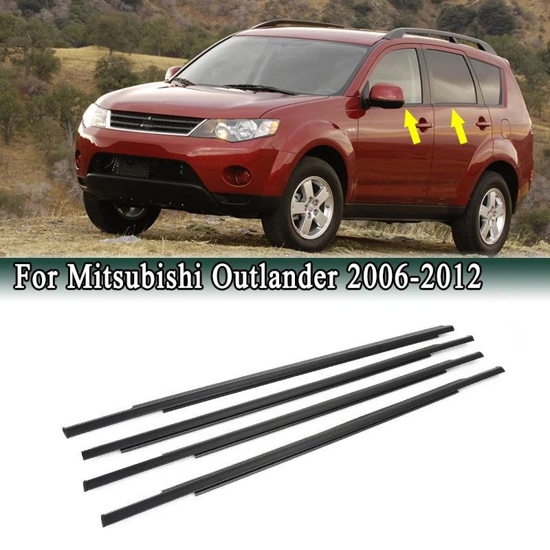 Outer Weatherstrip Window Moulding Trim Seal Belt For Mitsubishi Outlander 2006-2012 5727A007, 5727A008, 5757A003, 5757A004
Outer Weatherstrip Window Moulding Trim Seal Belt For Mitsubishi Outlander 2006-2012 5727A007, 5727A008, 5757A003, 5757A004
