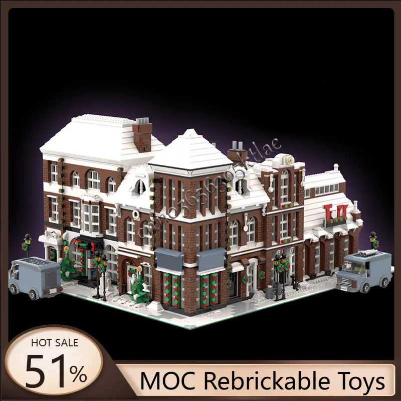 9010PCS MOC Creative City Street View Modular Luxury 3 in 1 Residential Building Model Architecture Block Kids Bricks Toys Gifts
9010PCS MOC Creative City Street View Modular Luxury 3 in 1 Residential Building Model Architecture Block Kids Bricks Toys Gifts