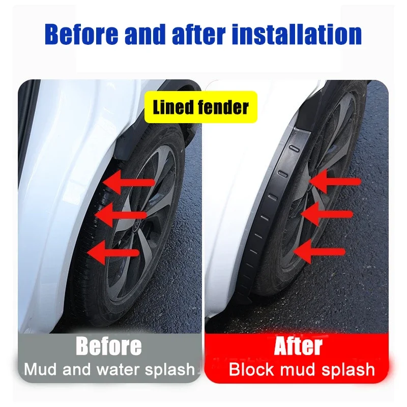 Car Lined Fenders For Chery Jaecoo J6 iCaur 03 iCar 03 Accessories 2023 2024 2025 Splash Guards Mudguard Mud Flap Mudflaps Tools
Car Lined Fenders For Chery Jaecoo J6 iCaur 03 iCar 03 Accessories 2023 2024 2025 Splash Guards Mudguard Mud Flap Mudflaps Tools