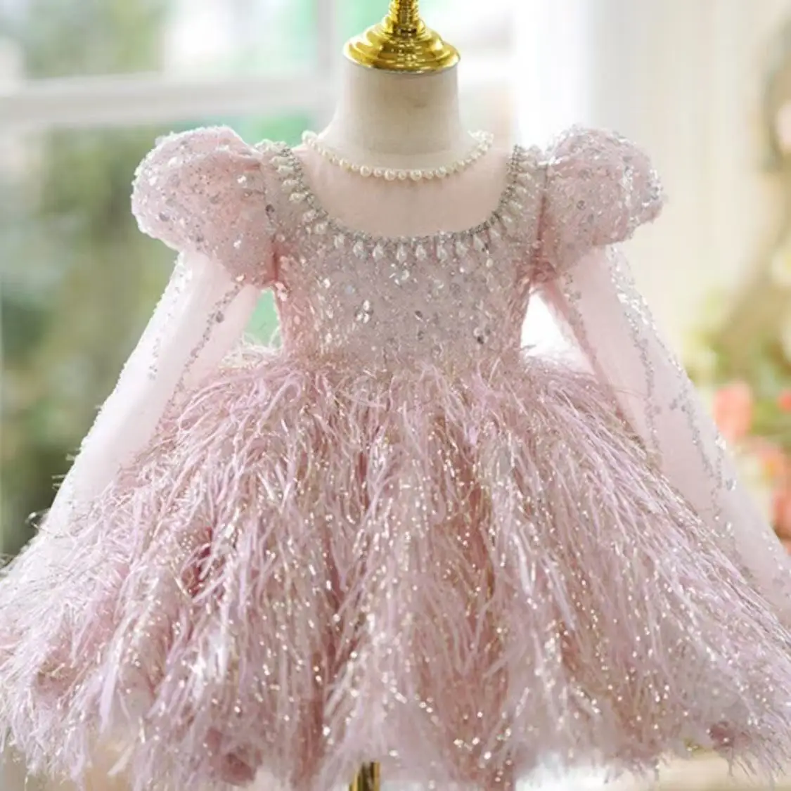 2025 New Girl's Dress Light Luxury High end Children's Princess Dress Little Girl Birthday Host Piano Performance Dress 80-160CM
2025 New Girl's Dress Light Luxury High end Children's Princess Dress Little Girl Birthday Host Piano Performance Dress 80-160CM