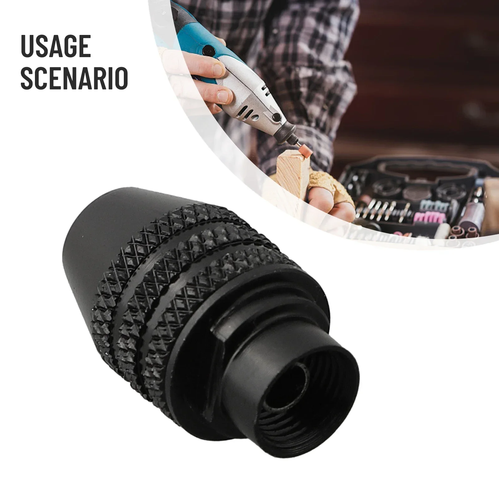 High Quality Hot Practical Drill Chuck Black Rotary Tool Three-jaw Workshop Attachment Electric Grinder Equipment
High Quality Hot Practical Drill Chuck Black Rotary Tool Three-jaw Workshop Attachment Electric Grinder Equipment
