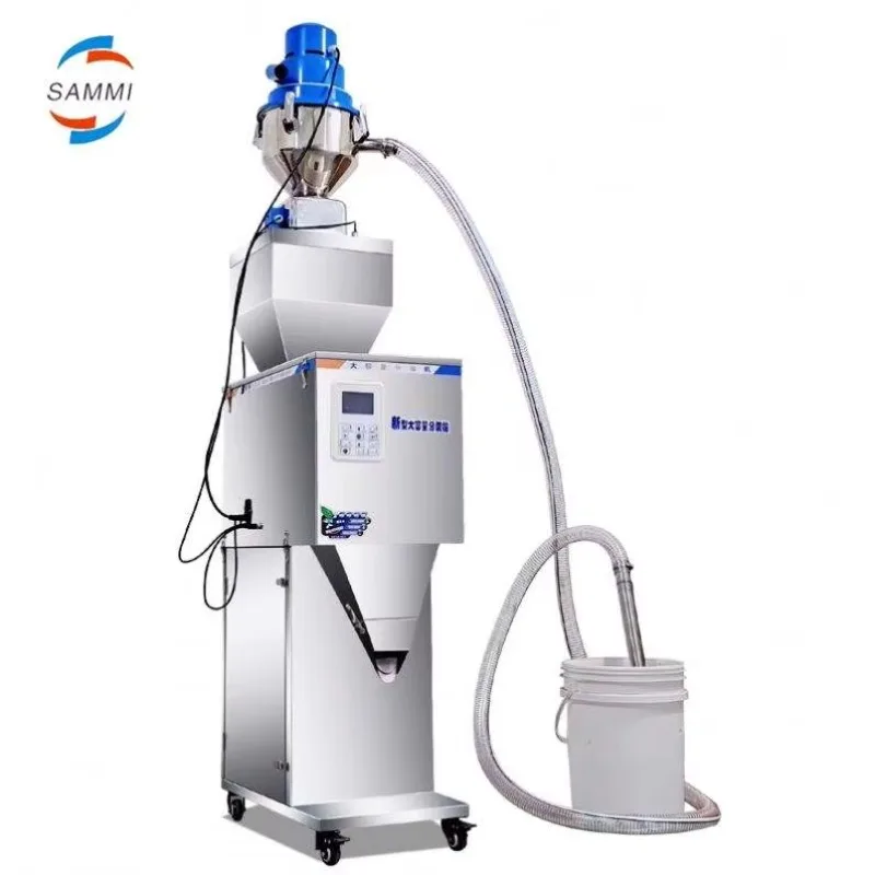 New Arrival Multi-function Hard Candy Filling Machine with Big Hopper Powerful Suction Hands-Free 500G Flour Powder Filler