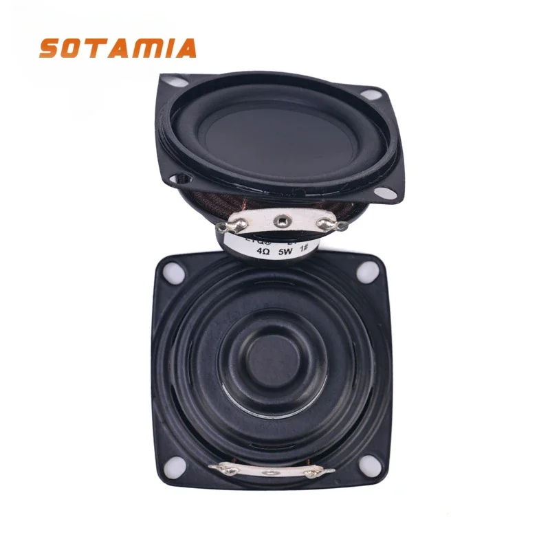 SOTAMIA 2 шт. 2-дюймовый 53 мм стандартный резиновый край 4 Ом 5 Вт Bluetooth-динамик внутренний Магнитный Водонепроницаемый громкоговоритель
SOTAMIA 2 шт. 2-дюймовый 53 мм стандартный резиновый край 4 Ом 5 Вт Bluetooth-динамик внутренний Магнитный Водонепроницаемый громкоговоритель