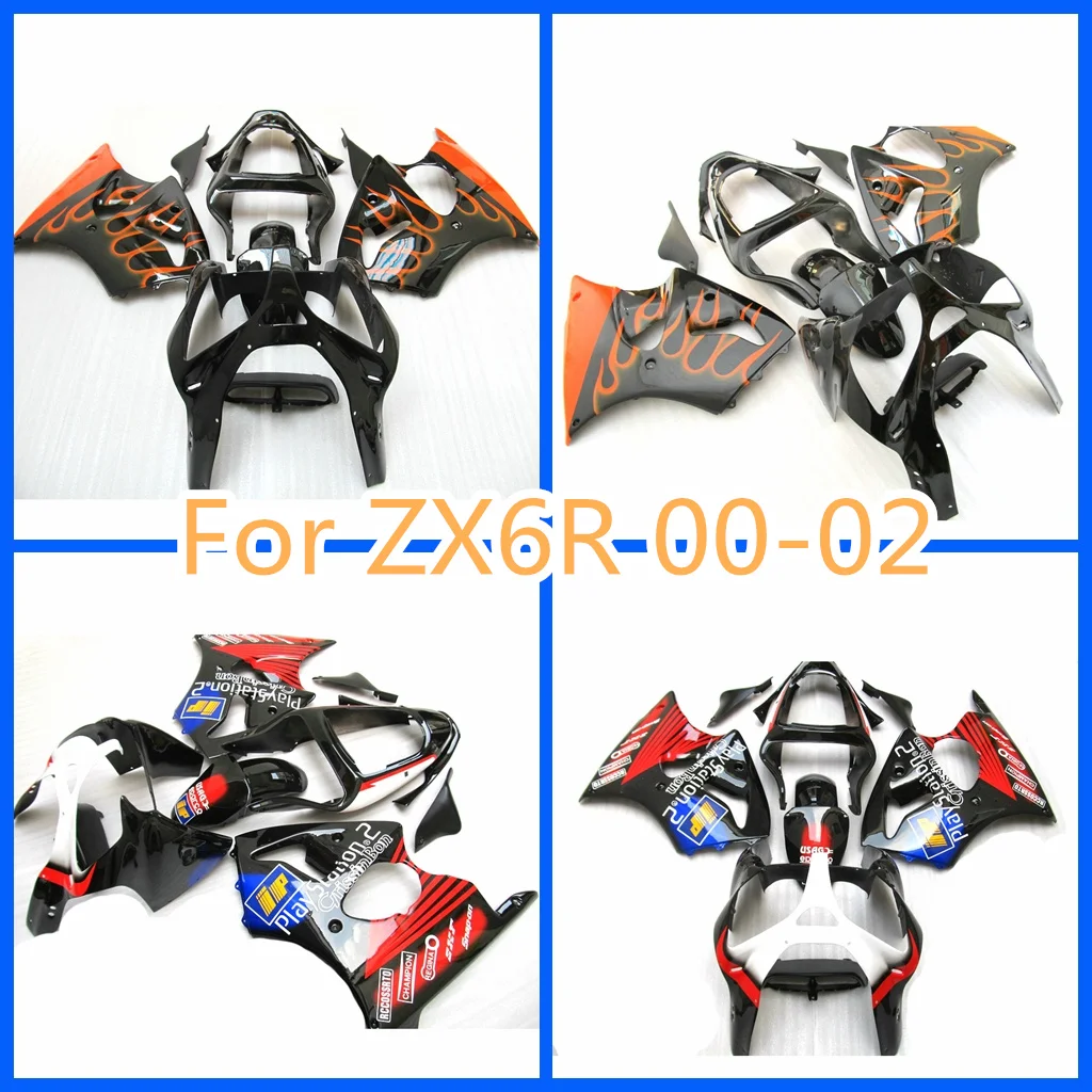 Hot Sale Fairing Kit for Kawasaki Ninja 00-02 ZX-6R ZX 6R 2000-2002 ZX6R ABS Body Repair Aftermarket Parts Free Custom
Hot Sale Fairing Kit for Kawasaki Ninja 00-02 ZX-6R ZX 6R 2000-2002 ZX6R ABS Body Repair Aftermarket Parts Free Custom