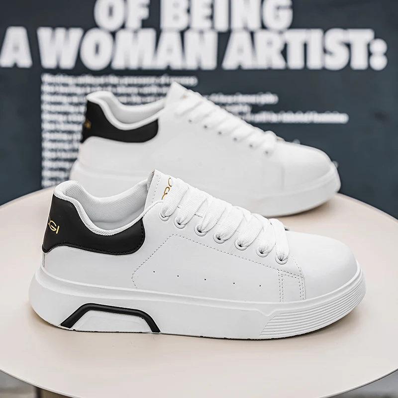 Fashionable Four-season Height-increasing Thick-soled Flat-heeled Round-toe Men's Large-sized Outdoor Sports Sneakers
Fashionable Four-season Height-increasing Thick-soled Flat-heeled Round-toe Men's Large-sized Outdoor Sports Sneakers