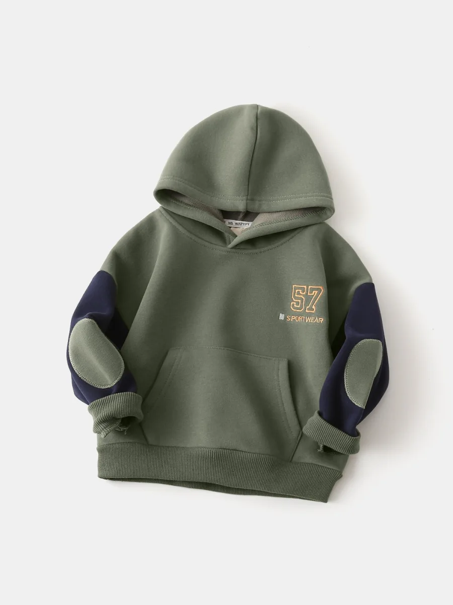 New Fashion Boys TopChildren's Fleece Hoodie Autumn And Winter Boys' Hoodie Baby Thick Pullover Top
New Fashion Boys TopChildren's Fleece Hoodie Autumn And Winter Boys' Hoodie Baby Thick Pullover Top