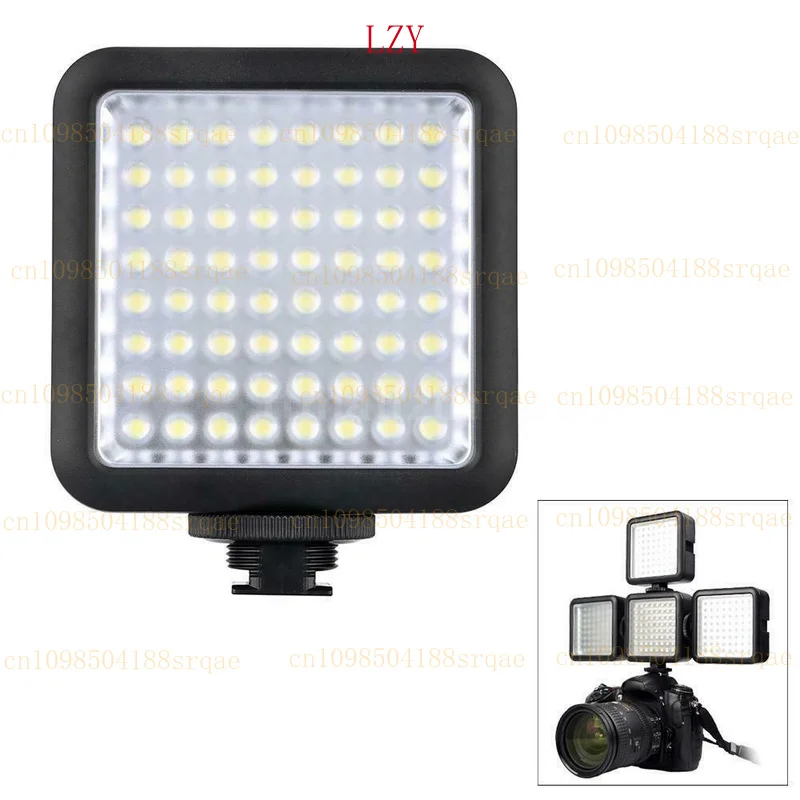 Для Godox LED64 Легкая портативная видеолампа 64 светодиодные фонари DSLR Cam Camcorder
Для Godox LED64 Легкая портативная видеолампа 64 светодиодные фонари DSLR Cam Camcorder