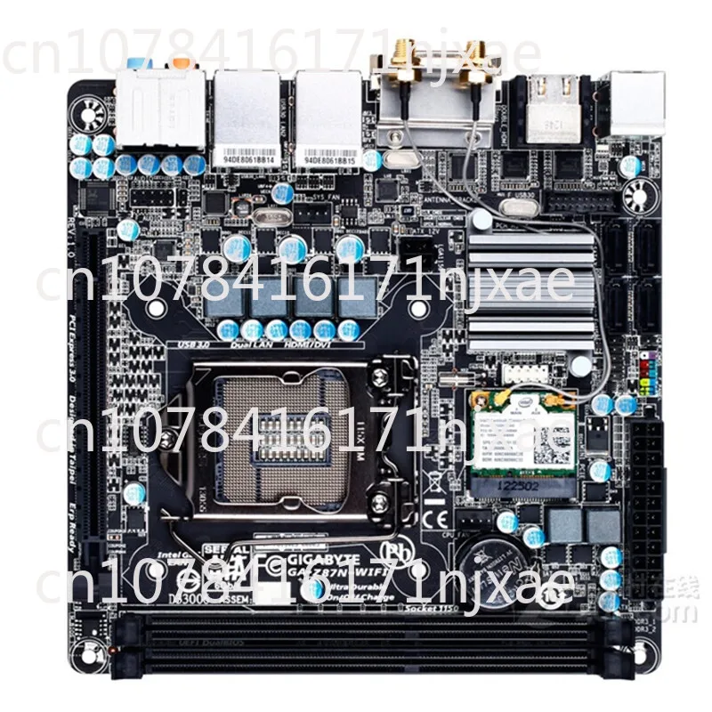 Для материнской платы Gigabyte LGA1150 DDR3 Mini-ITX материнская плата GA-Z87N-WIFI
Для материнской платы Gigabyte LGA1150 DDR3 Mini-ITX материнская плата GA-Z87N-WIFI