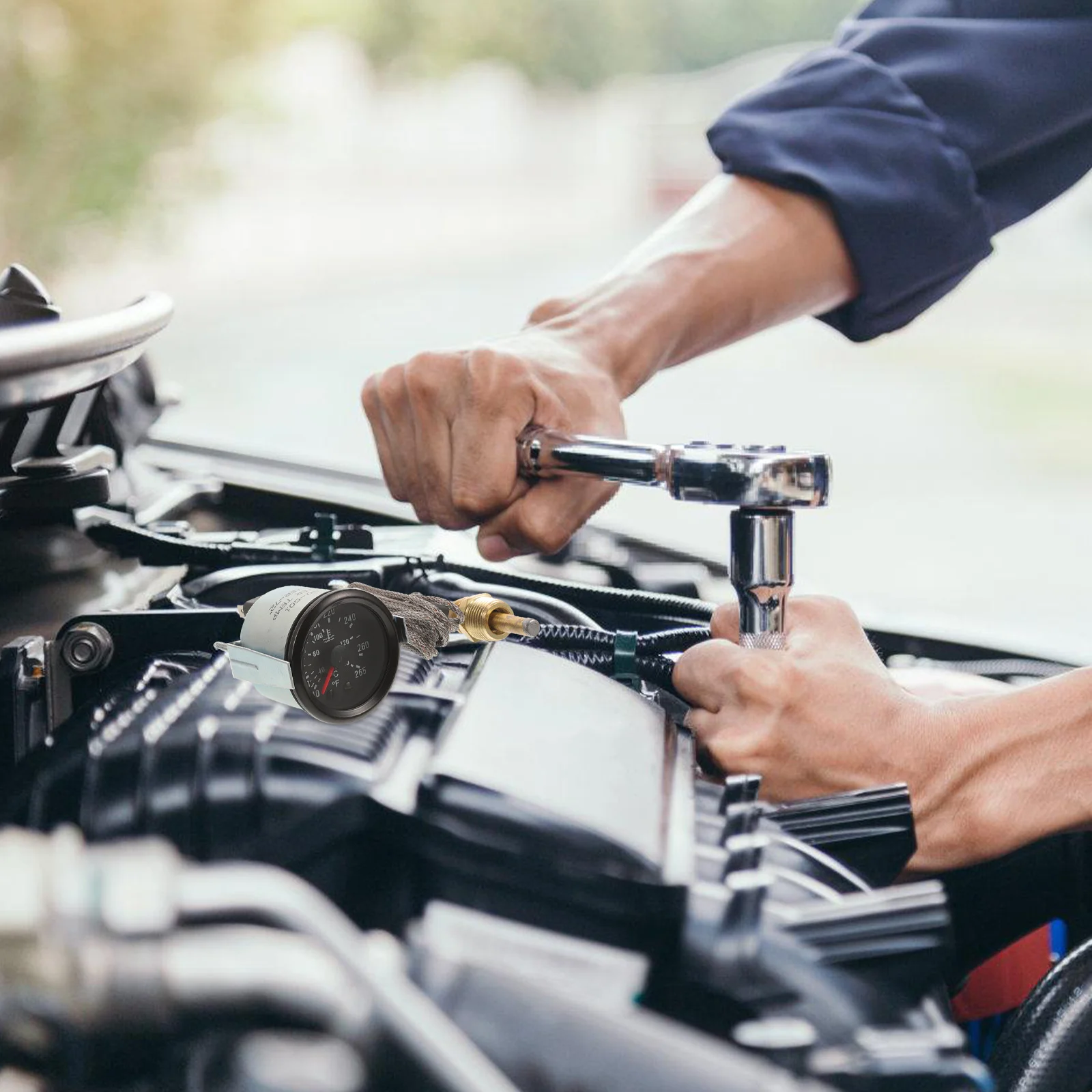 1Set 52mm Mechanical Water Temperature Gauge No Power Source Required Precise Readings DIY Friendly Automotive Replacement
1Set 52mm Mechanical Water Temperature Gauge No Power Source Required Precise Readings DIY Friendly Automotive Replacement